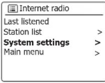 SANGEAN DDR75BT - Profiles réseau - 1