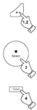 SANGEAN DDR75BT - Lecture d'un CD MP3 / WMA - 2