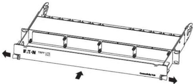 Tripp Lite N48401UMINI - Instalacion del Soporte Protector del Panel: - 1
