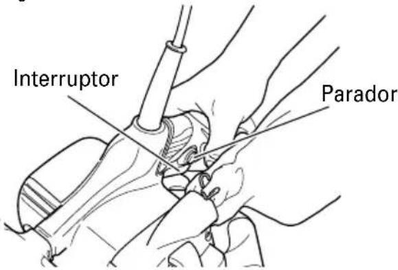 HiKOKI SB8V2 - Como usar el interruptor - 1