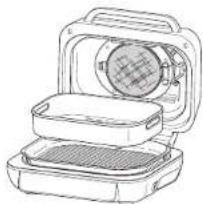 NINJA Foodi max Pro AG651EU - Air Fry (Luftfriture) - 3