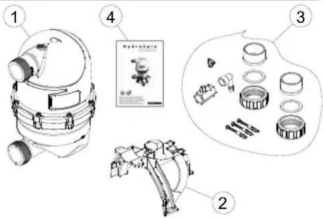 ASTRALPOOL HydroSpin Compact - 1.CONTENU - 1