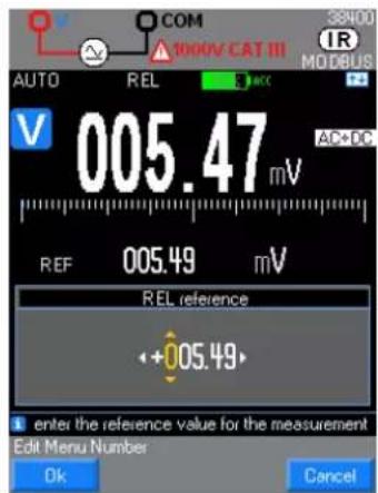 METRIX MTX 3292B - Mode relatif 5.13 - 1