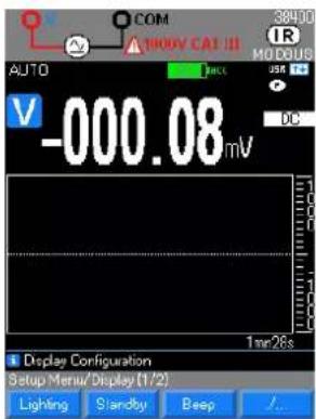 METRIX MTX 3292B - Util 1/2 : affichage - 1