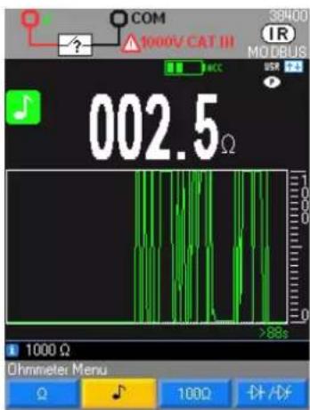METRIX MTX 3292B - Mesure de continuité sonore - 2