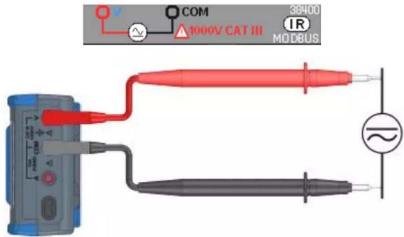 METRIX MTX 3292B - Mesure de tension 5.1. - 1