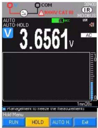 METRIX MTX 3292B - Description des touches clavier 4.2. - 2