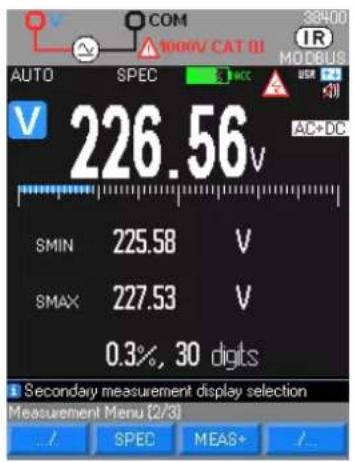 METRIX MTX 3292B - Mode SPEC 5.14 - 1