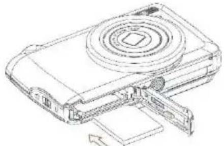 AGFAPHOTO DC8200 - SD memory card installation - 1