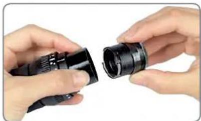LEICA EZ4 - Insertion des réticules - 2