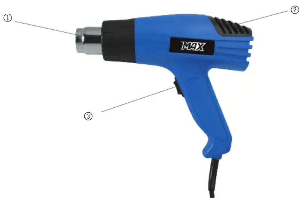 MAX 45505 - Główne części składowe - 1