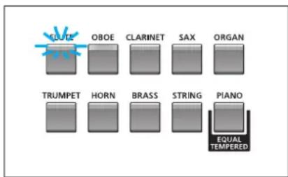 YAMAHA Harmony Director HD200A - Auswahlen einer Voice zum Stimmen - 1