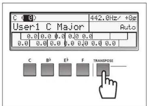YAMAHA Harmony Director HD200A - 移调设置 - 1