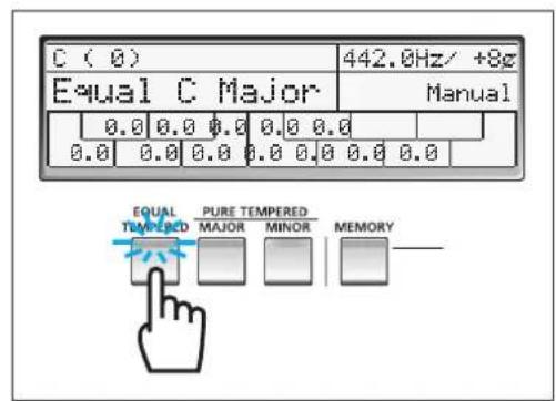 YAMAHA Harmony Director HD200A - 选择调律 - 1
