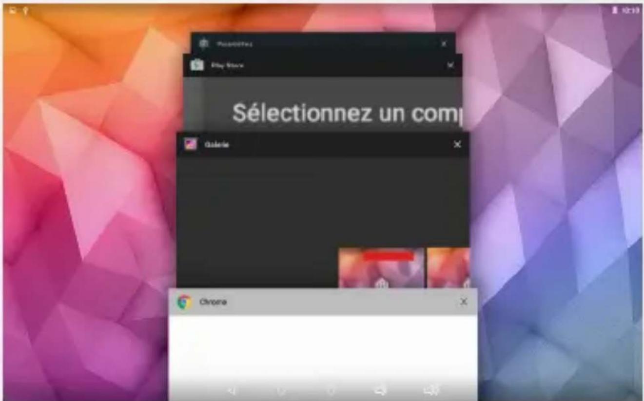 DANEW Dslide 1014 - Utilisation de l'écran d'accueil - 6