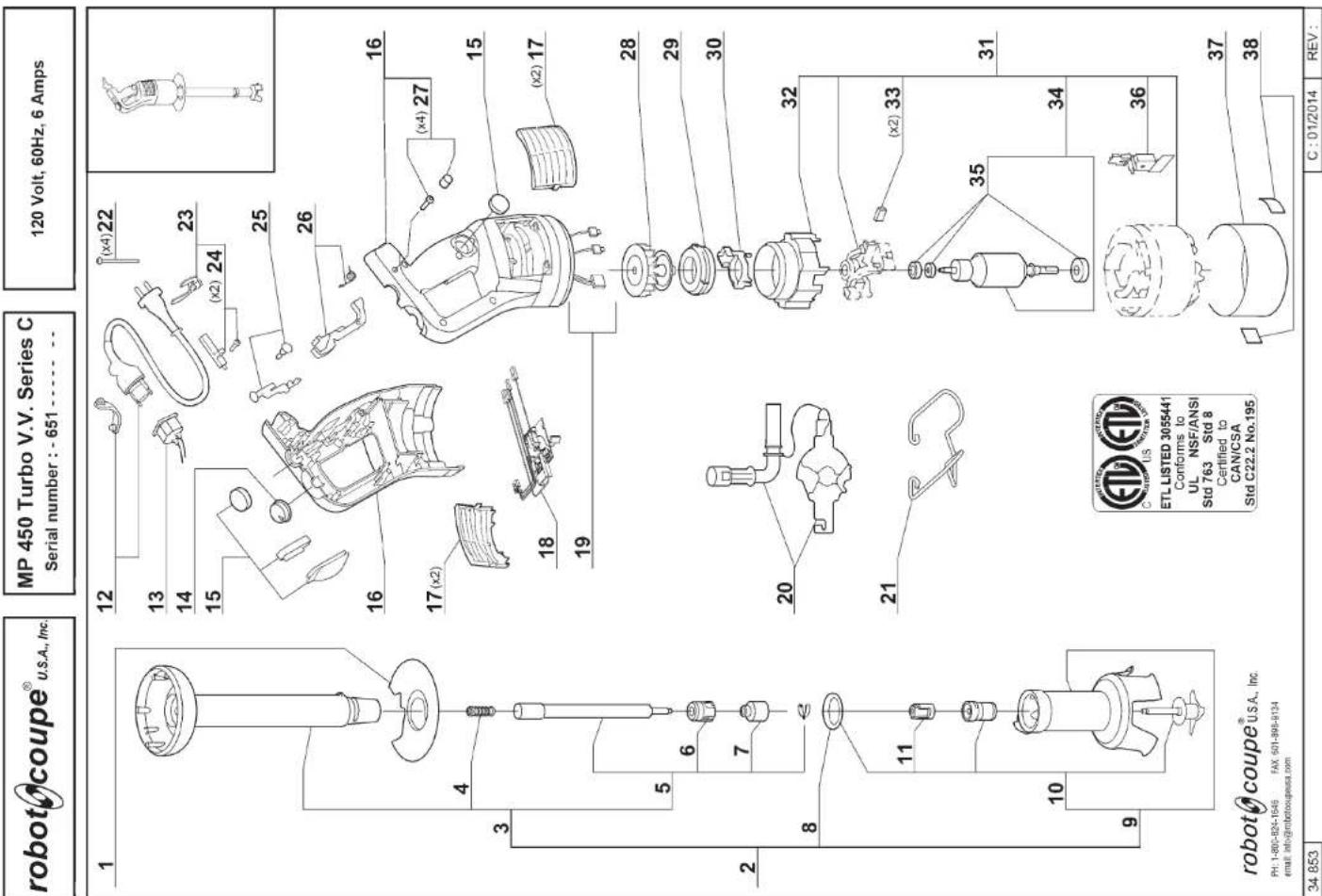 Robot Coupe MP 450 Turbo - robot &amp; coupe® - 5
