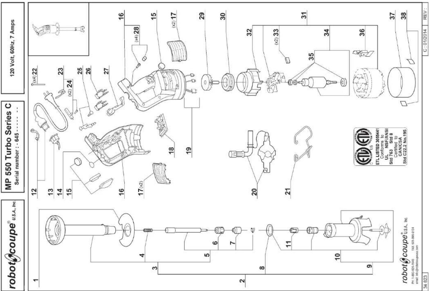 Robot Coupe MP 450 Turbo - robot &amp; coupe® - 8