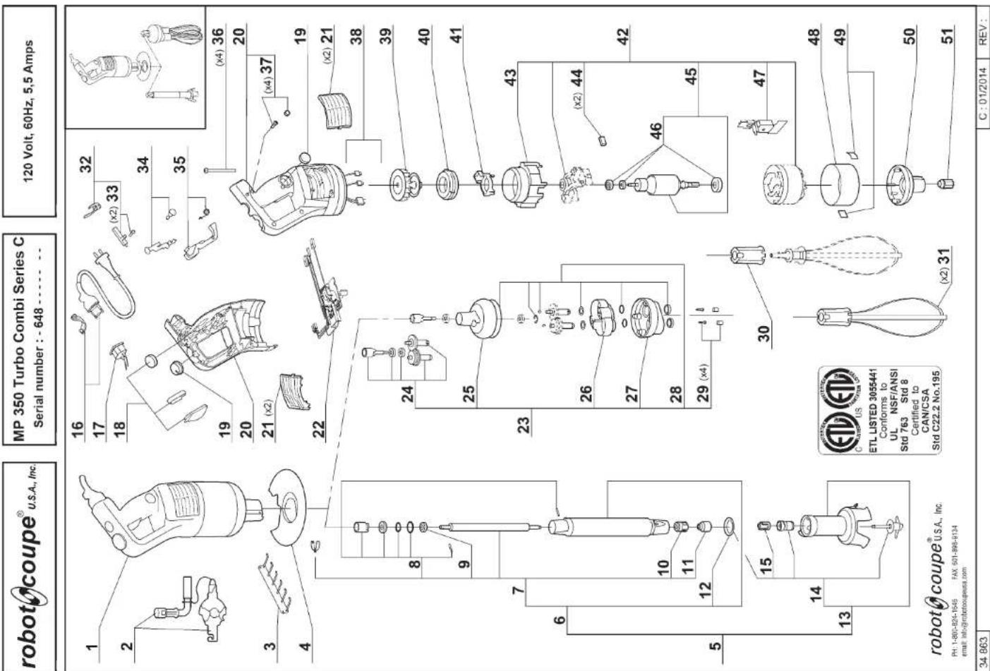 Robot Coupe MP 450 Turbo - robot &amp; coupe® - 3