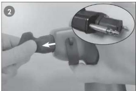 Robot Coupe MP 450 Turbo - Procedure for replacing the power cord: - 2