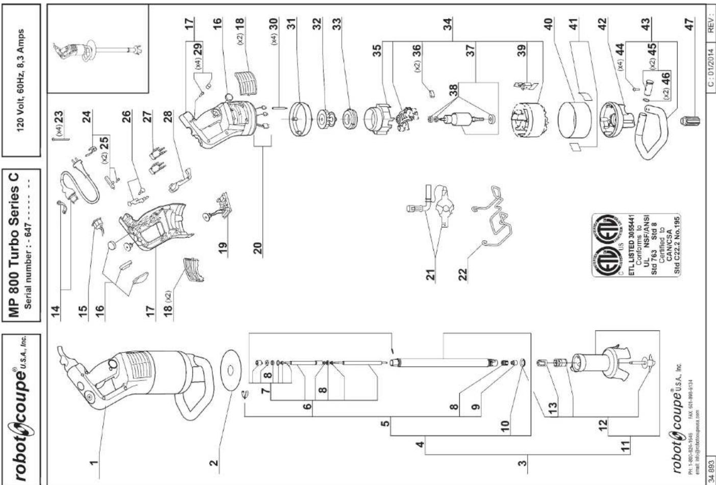 Robot Coupe MP 450 Turbo - robot &amp; coupe® - 10