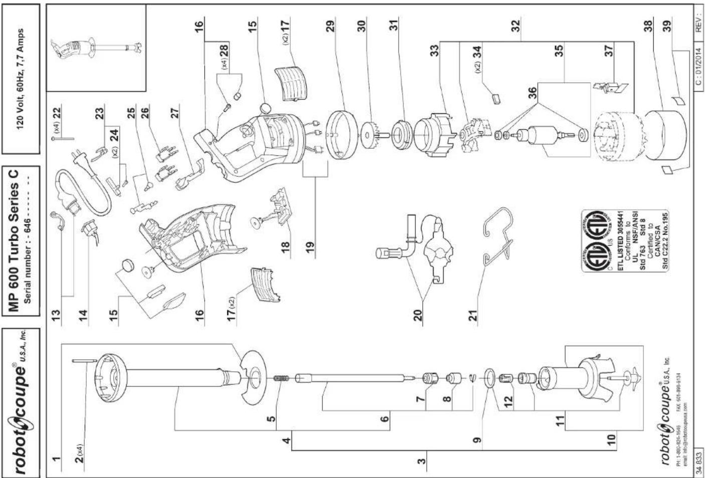 Robot Coupe MP 450 Turbo - robot &amp; coupe® - 9