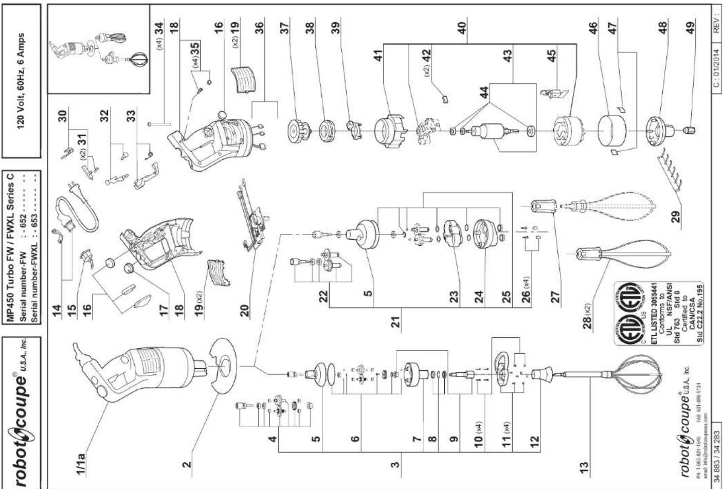 Robot Coupe MP 450 Turbo - robot &amp; coupe® - 7