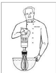 Robot Coupe MP 450 Turbo - - WHISK FUNCTION - 2