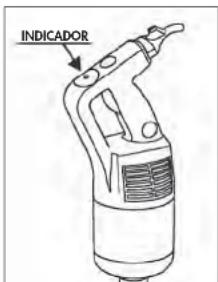 Robot Coupe MP 450 Turbo - - EL INDICADOR LUMINOSO DEL MP 600 Turbo y MP 800 Turbo TITILA. - 1
