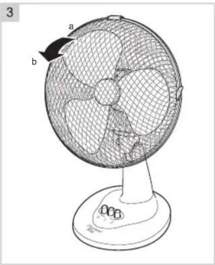 BESTRON DDF35W - FUNZIONAMENTO - Montaggio del ventilatore - 2
