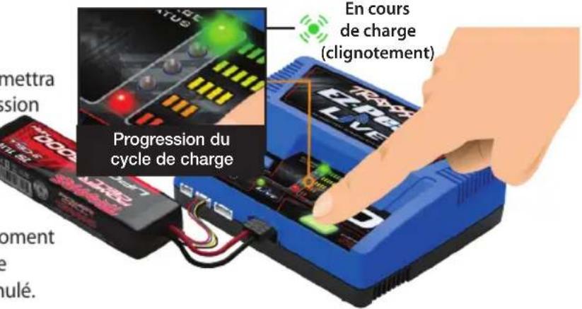 Traxxas EZPeak Live - Effecteur le cycle de charge - 1