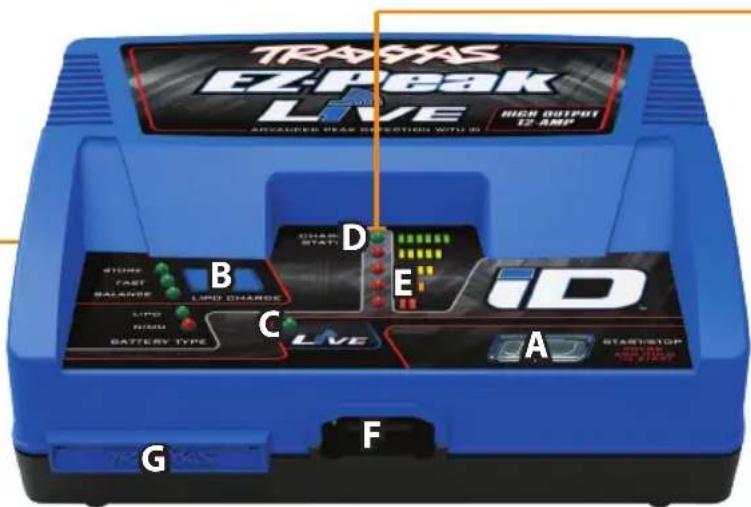 Traxxas EZPeak Live - chargeur - 2