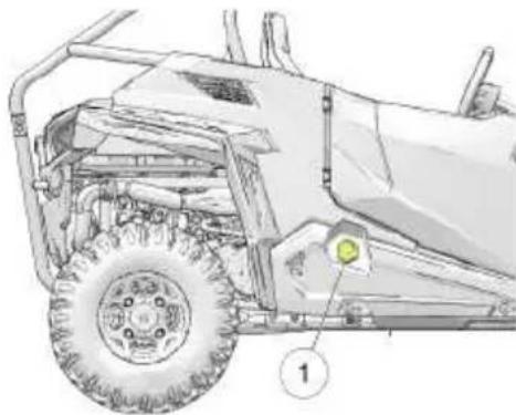 POLARIS RZR Trail Ultimate (2023) - BOUCHON DU RÉSERVOIR DE CARBURANT - 1