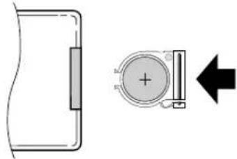 SAMSUNG DVDL70A - I Lithiumbatterie in die Fernbedienung einsetzen - 2