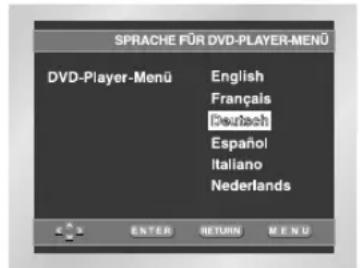 SAMSUNG DVDL70A - I Sprache für das Diskmenu einstellen - 3