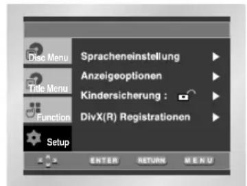 SAMSUNG DVDL70A - I Sprache für das Diskmenu einstellen - 1