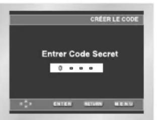 SAMSUNG DVDL70A - Sur le Changement du code secret : - 3