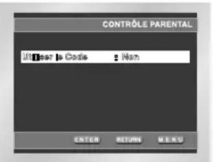 SAMSUNG DVDL70A - Sur le Changement du code secret : - 2
