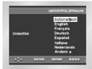 SAMSUNG DVDL70A - I Untertitelsprache einstellen - 1