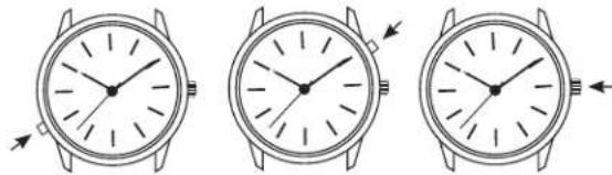 TIMEX Easy Reader T2H3319J - AVERTIZARE: CA SĂ MENTINETI ETANŞEITATEA LA APĂ, NU APĂSATI NICIUN BUTON ŞI NU TRAGETI IN AFARĂ REMONTOARUL SUB APĂ DECĂT DACĂ PĂ CEASUL DVS. SE INDICĂ ETANŞEITATEA LA APĂ LA 200 METRI. - 1