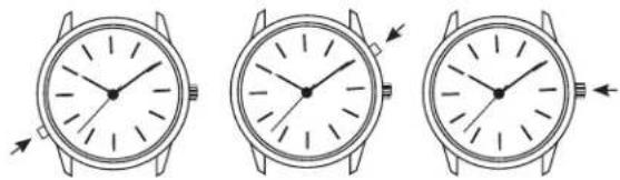 TIMEX Easy Reader T2H3319J - FIGYELEM: A VÍZÁLLÓSÁG FENNTARTÁSÁHOZ NE NYOMJON MEG GOMBOT, VAGY HÚZZA KI A KORONÁT A VÍZ ALATT, HACSAK AZ ÖN ÓRÁJA NINCS 200 MÉTERIG VIZELLENÁLLÓKÉNT JELÖLVE. - 1