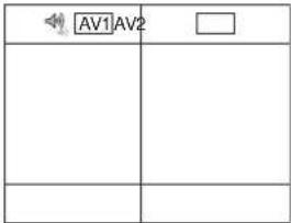HITACHI CMP420V1 - Activating the Split mode from the video input screen - 1