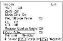 HITACHI CMP420V1 - MENU DE IMAGEN - 20