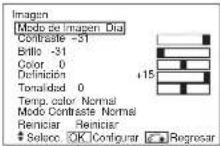 HITACHI CMP420V1 - MENU DE IMAGEN - 4