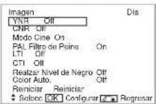 HITACHI CMP420V1 - MENU DE IMAGEN - 14