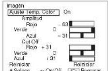 HITACHI CMP420V1 - MENU DE IMAGEN - 26
