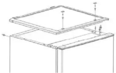 Limit LIVK225 - Inversement du sens de la porte battante - 1