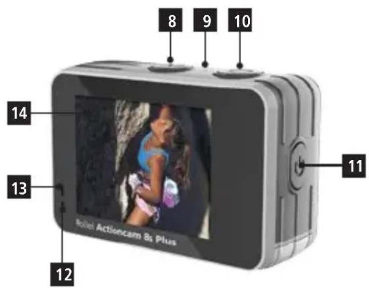 ROLLEI Actioncam 8s Plus - Kamerabeskrivelse - 2