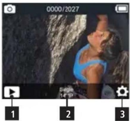 ROLLEI Actioncam 8s Plus - Riproducione di video e foto - 4