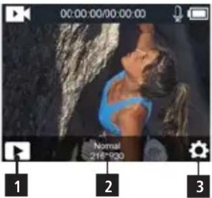 ROLLEI Actioncam 8s Plus - Klepněte na funkci - 3