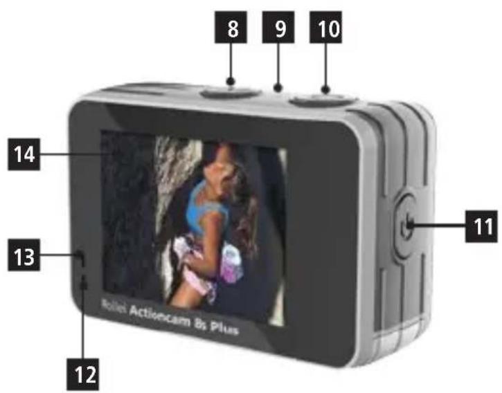 ROLLEI Actioncam 8s Plus - περιγραφή καμερας - 2
